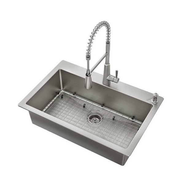 Reza Pre Rinse Spring Sink Combo Kit